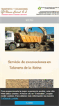 Mobile Screenshot of excavacionesblancocorral.com